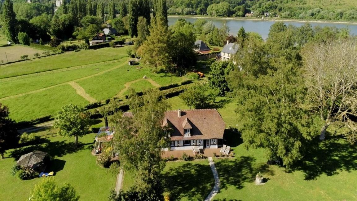 Les Mouettes - La Paix Du Bord De Seine Villa Berville-sur-Seine Exteriör bild