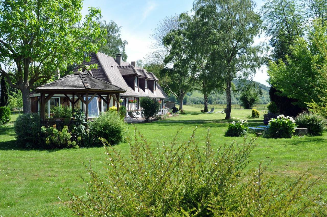 Les Mouettes - La Paix Du Bord De Seine Villa Berville-sur-Seine Exteriör bild